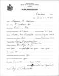 Alien Registration- Holmes, Russell W. (Caribou, Aroostook County)