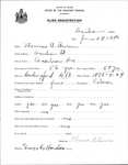 Alien Registration- Brown, Thomas B. (Caribou, Aroostook County)