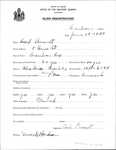 Alien Registration- Pereault, Cecil (Caribou, Aroostook County)