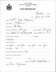 Alien Registration- Chapman, Mabel P. (Caribou, Aroostook County)