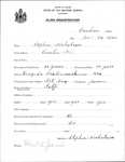 Alien Registration- Nicholson, Stephen (Caribou, Aroostook County)