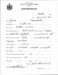 Alien Registration- Demerchant, Julia (Easton, Aroostook County)
