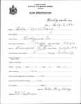 Alien Registration- Mccleary, Lula (Bridgewater, Aroostook County) by Lula Mccleary