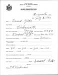 Alien Registration- Gilks, Leonard (Bridgewater, Aroostook County)