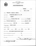 Alien Registration- Bourgoin, Bernedett (Chapman, Aroostook County)