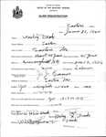 Alien Registration- Doak, Wesley (Easton, Aroostook County)