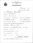 Alien Registration- Hallett, Sheldon (Connor Twp, Aroostook County)