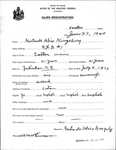Alien Registration- Kingsbury, Gertrude A. (Easton, Aroostook County)