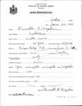 Alien Registration- Hayden, Kenneth B. (Easton, Aroostook County)