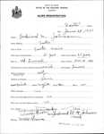 Alien Registration- Johnson, Ferdinand M. (Easton, Aroostook County)