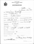 Alien Registration- Rackliff, Mary J. (Easton, Aroostook County)