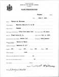 Alien Registration- Williams, Talbert M. (Chapman, Aroostook County)
