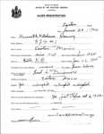 Alien Registration- Kearney, Kenneth K. (Easton, Aroostook County)