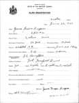 Alien Registration- Keegan, James F. (Easton, Aroostook County)