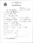 Alien Registration- Shaw, Kenneth A. (Caribou, Aroostook County)