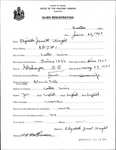 Alien Registration- Wright, Elizabeth J. (Easton, Aroostook County)