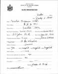 Alien Registration- Wade, Gordon B. (Easton, Aroostook County)