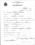 Alien Registration- Williams, George A. (Easton, Aroostook County)