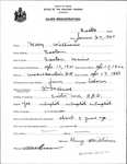 Alien Registration- Williams, Harry (Easton, Aroostook County)