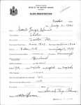 Alien Registration- Adams, Sarah F. (Easton, Aroostook County) by Sarah F. Adams