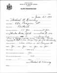 Alien Registration- Kearney, Michael H. (Portland, Cumberland County)