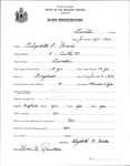 Alien Registration- Woode, Elizabeth E. (Lewiston, Androscoggin County) by Elizabeth E. Woode