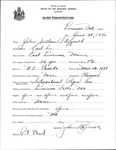 Alien Registration- Fitzgerald, John W. (Livermore Falls, Androscoggin County)