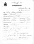 Alien Registration- Alvino, John A. (Livermore Falls, Androscoggin County) by John A. Alvino