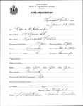 Alien Registration- Berube, Maria G. (Livermore Falls, Androscoggin County)