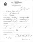 Alien Registration- Veinot, Richard S. (Lewiston, Androscoggin County)