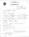 Alien Registration- Lozier, Joseph (Benedicta, Aroostook County)