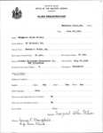 Alien Registration- Wilson, Margaret E. (Livermore Falls, Androscoggin County) by Margaret E. Wilson
