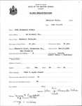 Alien Registration- Wilson, John A. (Livermore Falls, Androscoggin County) by John A. Wilson