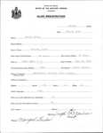 Alien Registration- Nadeau, Joseph (Ashland, Aroostook County) by Joseph Nadeau