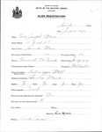 Alien Registration- Morin, Reny J. (Lewiston, Androscoggin County) by Reny J. Morin