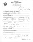 Alien Registration- Nadeau, Joseph A. (Lewiston, Androscoggin County) by Joseph A. Nadeau