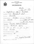 Alien Registration- Ouellette, Joseph Lorenzo A. (Lewiston, Androscoggin County)