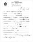 Alien Registration- Poulin, Marie A. (Lewiston, Androscoggin County) by Marie A. Poulin