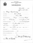 Alien Registration- Ozechowicz, Mary (Lewiston, Androscoggin County)