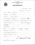 Alien Registration- Parent, Alvine (Lewiston, Androscoggin County)