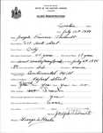Alien Registration- Thibault, Joseph F. (Lewiston, Androscoggin County)