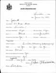 Alien Registration- Howomior, John (Lewiston, Androscoggin County)
