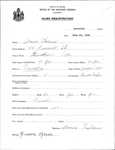 Alien Registration- Ledoux, Marie (Lewiston, Androscoggin County)