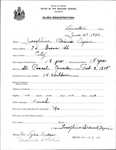 Alien Registration- Lajoie, Josephine B. (Lewiston, Androscoggin County)