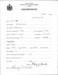 Alien Registration- Bowie, Mary J. (Gardiner, Kennebec County)