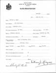 Alien Registration- Mayne, William J. (Gardiner, Kennebec County)