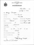Alien Registration- Dudzik, Mary (Lewiston, Androscoggin County)