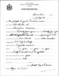 Alien Registration- Carbonneau, Joseph E. (Lewiston, Androscoggin County)