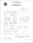 Alien Registration- Garant, John L. (Lewiston, Androscoggin County)