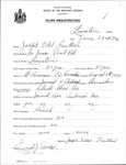 Alien Registration- Gauthier, Joseph V. (Lewiston, Androscoggin County)
